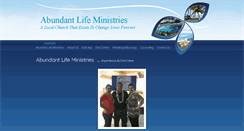 Desktop Screenshot of abundantlifewaikoloa.org